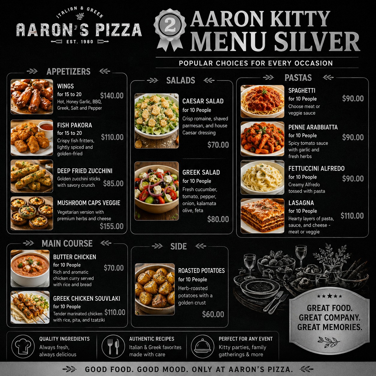 Catering Package 2
